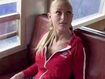 imagen Rubia hambrienta de sexo sexo en el bus